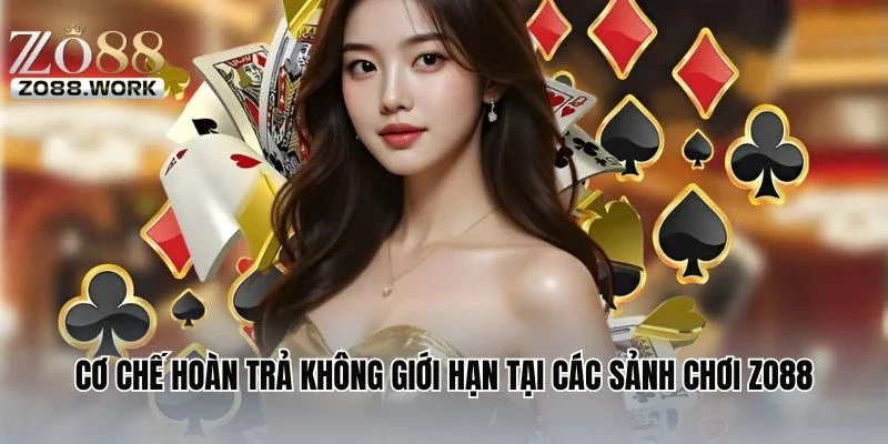 Cơ chế hoàn trả không giới hạn tại các sảnh chơi ZO88