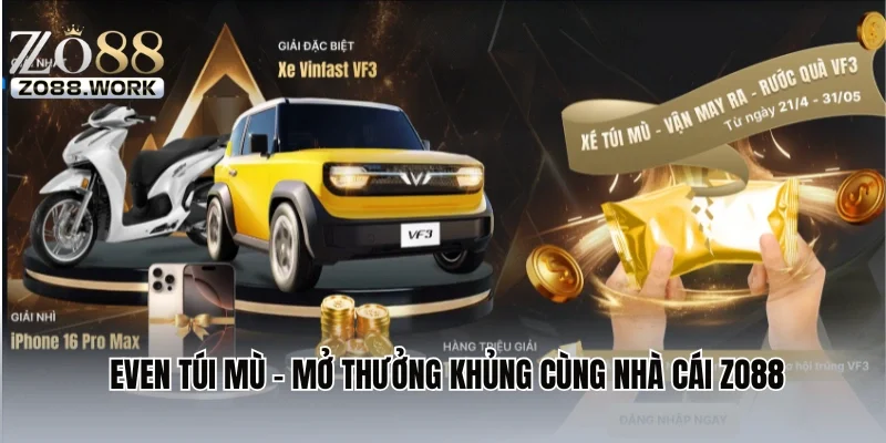 Even Túi Mù - Mở Thưởng Khủng Cùng Nhà Cái Zo88